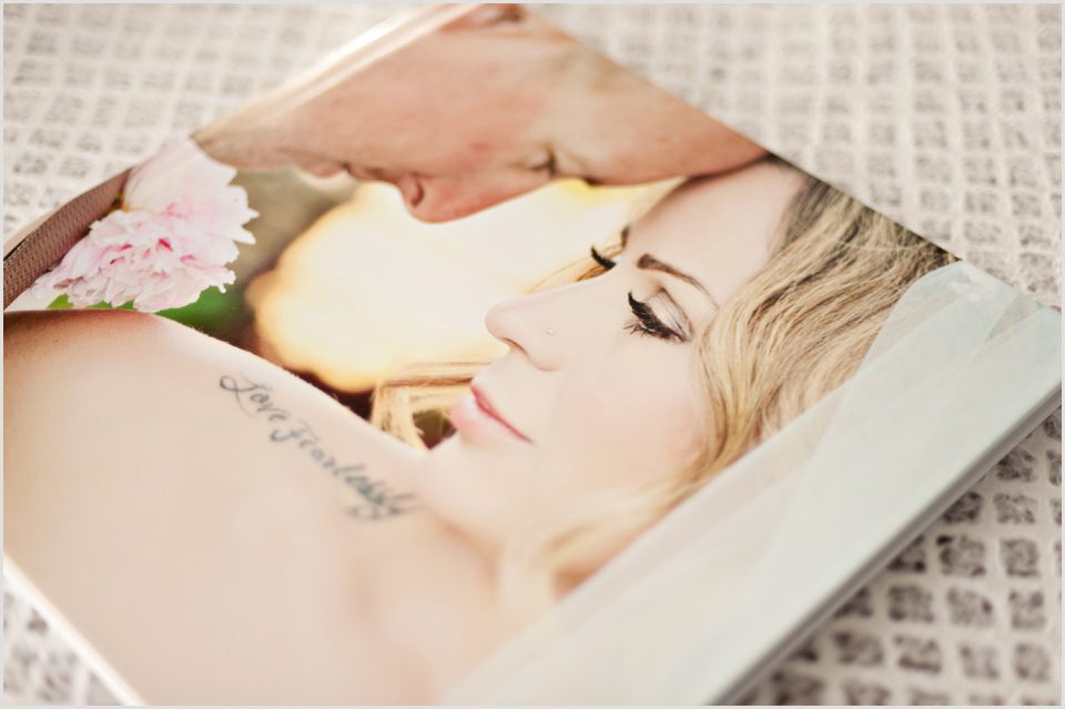 artbook wedding album front cover