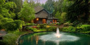 evening real estate photography