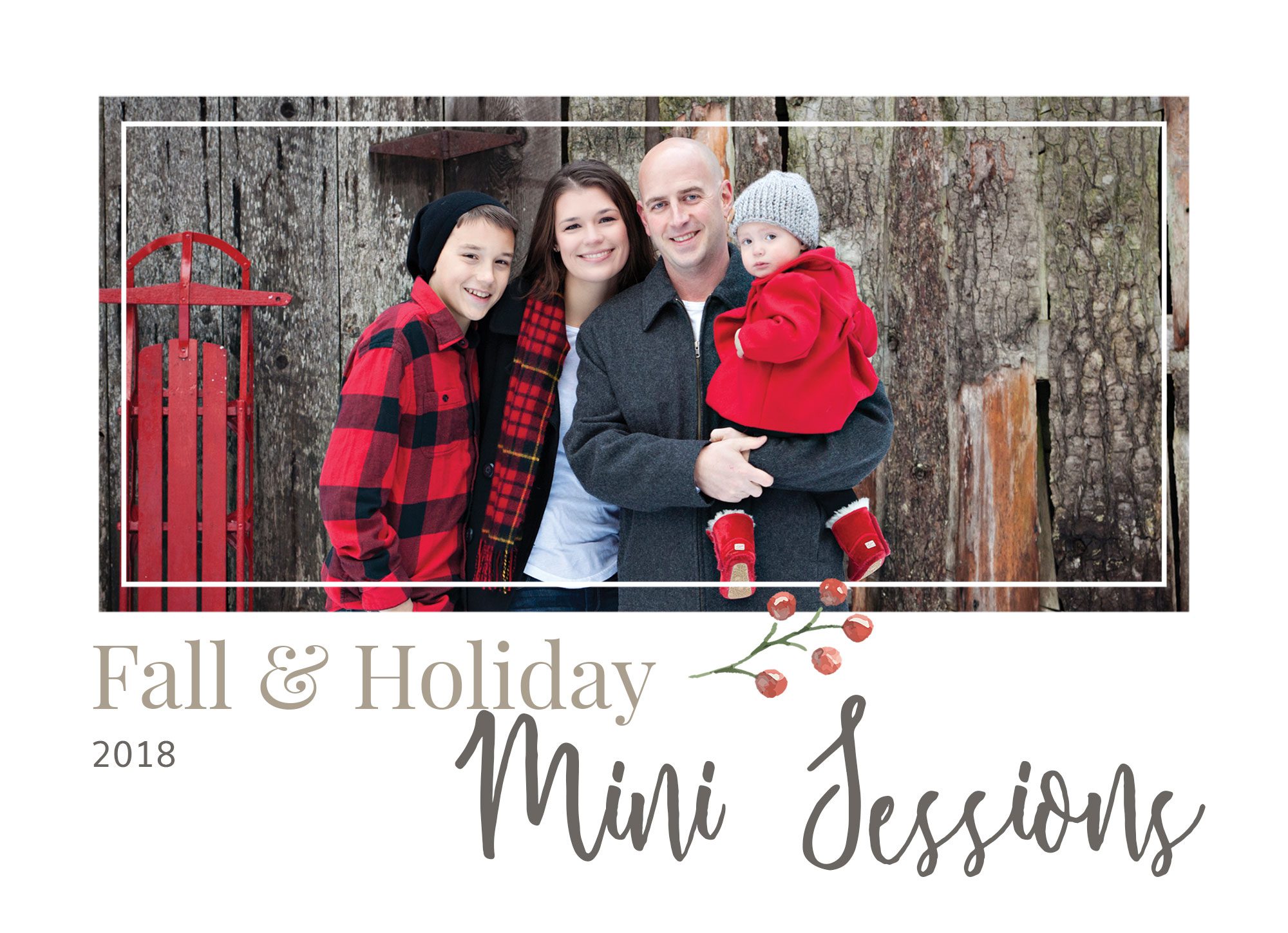 fall family mini sessions portland