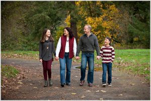holiday family photo session